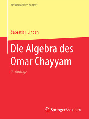 cover image of Die Algebra des Omar Chayyam